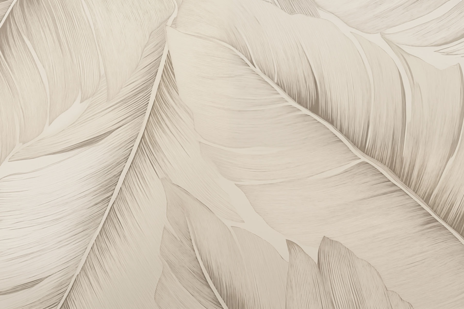 Elegant patterns of soft leaves