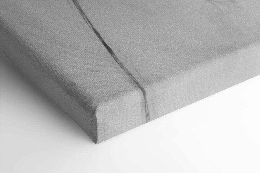 Dandelion flower with seeds flying in the air