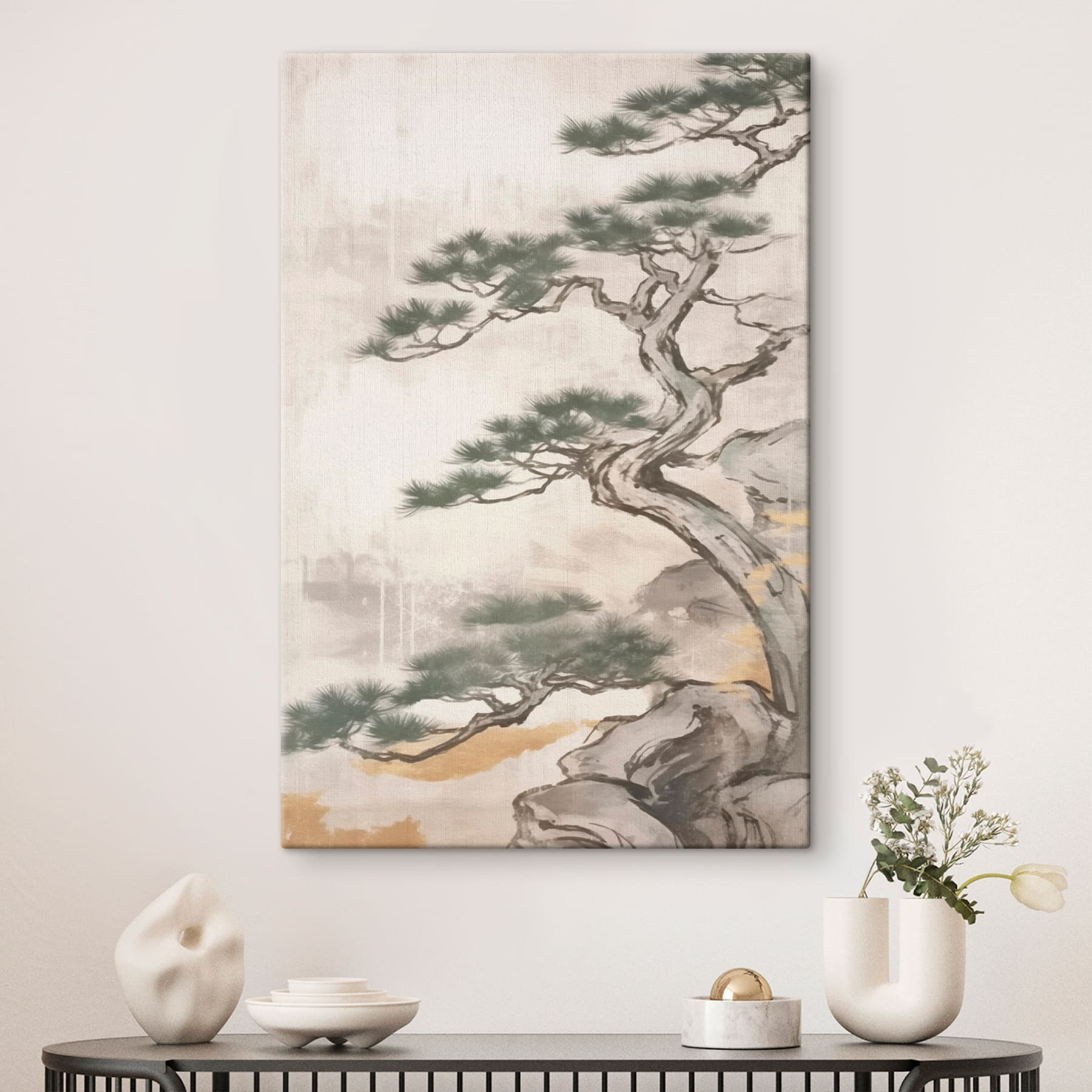 Tree on a rock