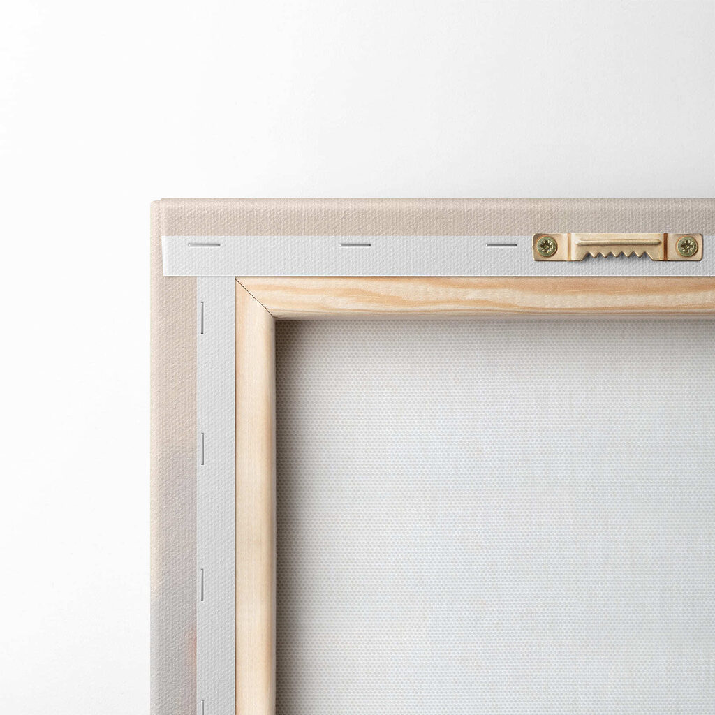 Painting of purple flowers