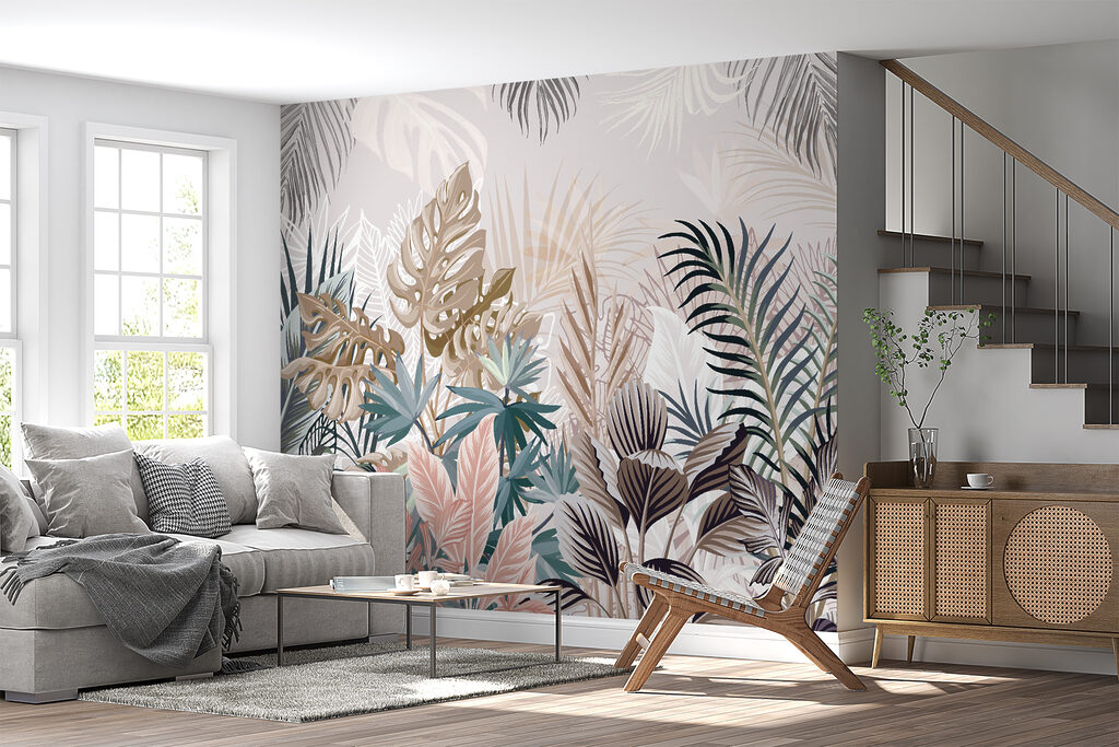 Group of plants with leaves