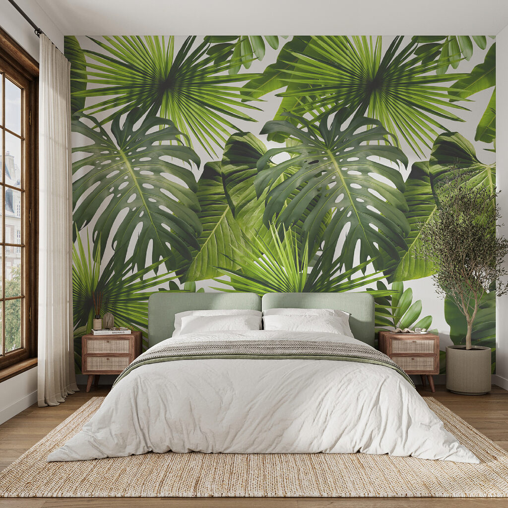 Group of green leaves