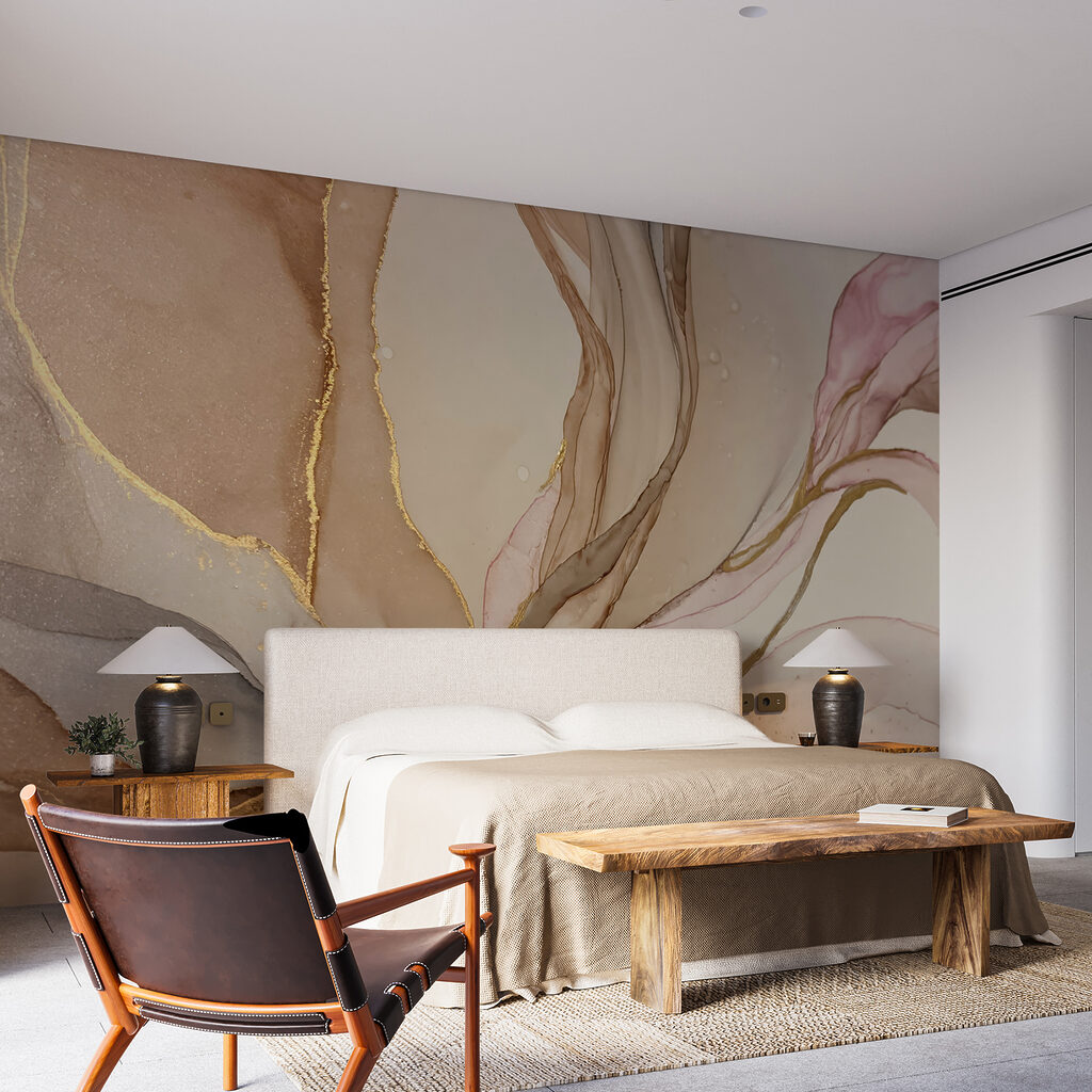 Flowing hues in soft harmony