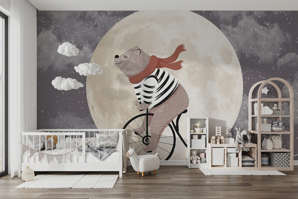 Bear riding a bicycle Bear riding a bicycle