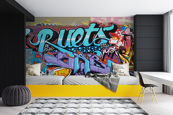 Ściana z graffiti Ściana z graffiti