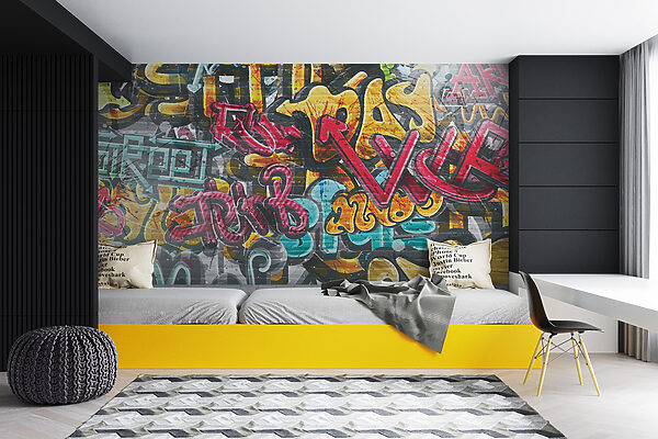 Ściana z graffiti Ściana z graffiti