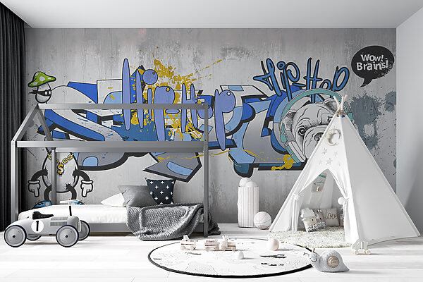 Graffiti na ścianie Graffiti na ścianie