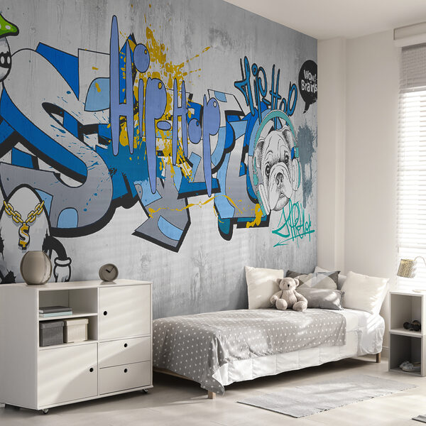 Graffiti na ścianie Graffiti na ścianie