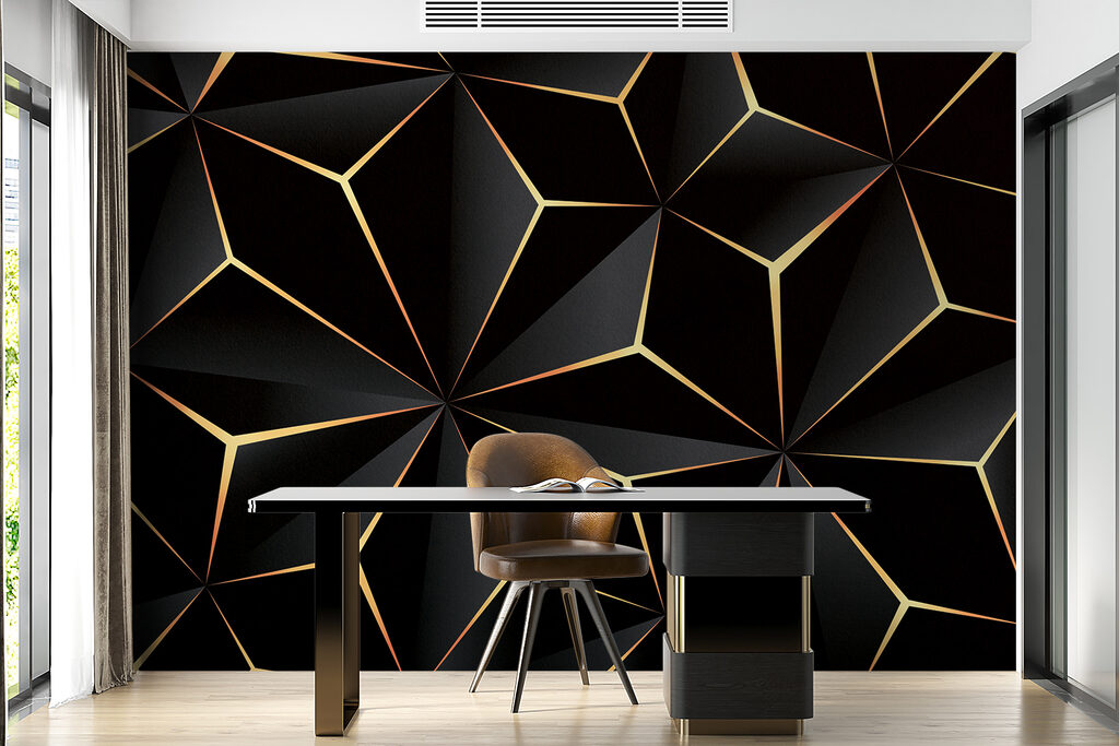 Black triangle pattern Black triangle pattern
