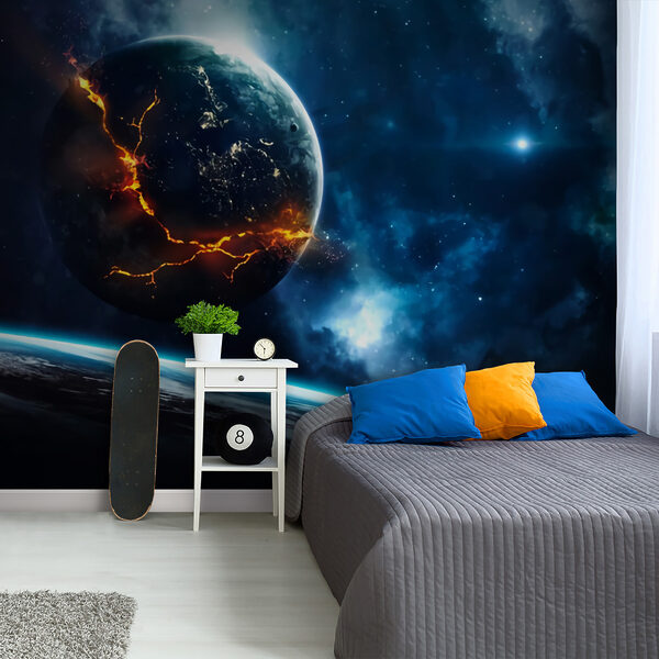 Planeta z pęknięciem w ziemi Planeta z pęknięciem w ziemi