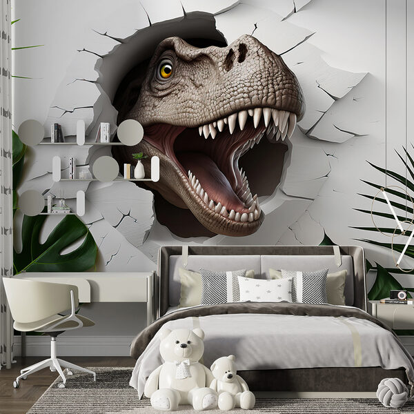 Głowa dinozaura wychodząca z dziury w ścianie u94772pir3ms 600x600 - Głowa dinozaura wychodząca z dziury w ścianie