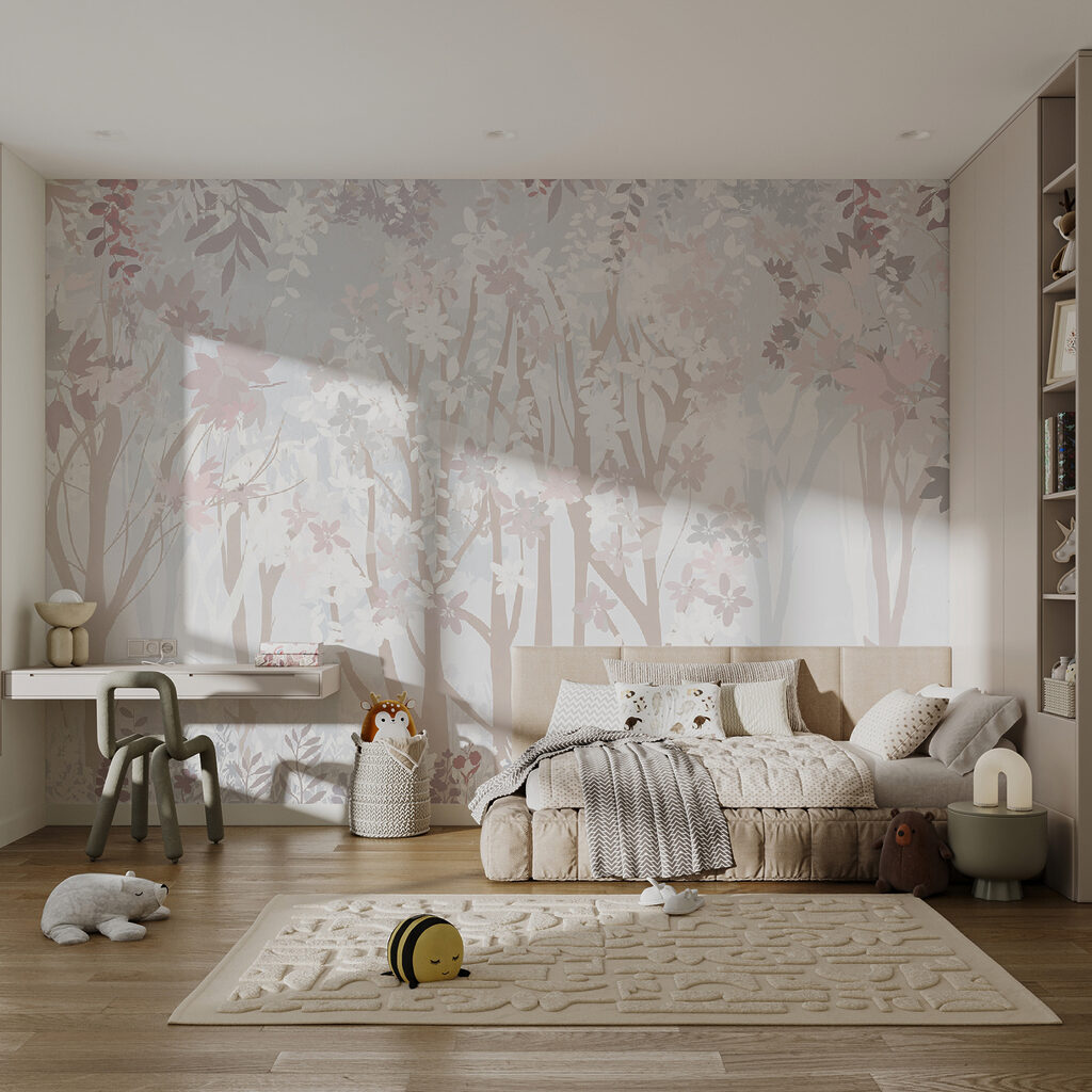 White and pink floral pattern White and pink floral pattern
