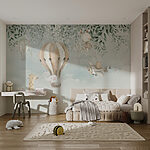 Fototapeta Obraz zwierząt latających po niebie