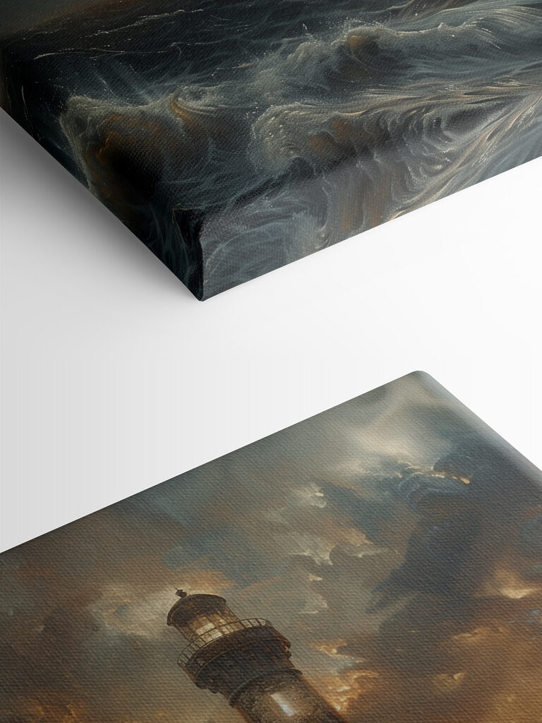 A lighthouse in the sea A lighthouse in the sea