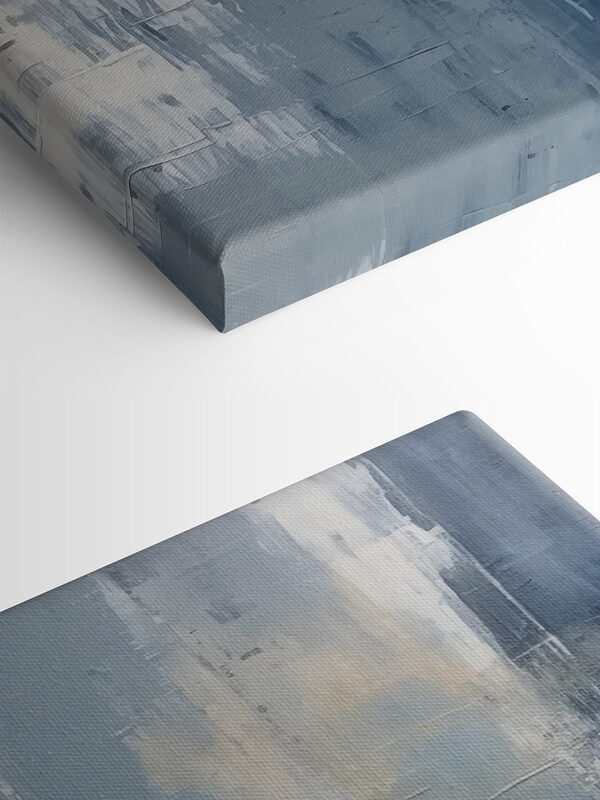 Calm shades of blue and white blend Calm shades of blue and white blend