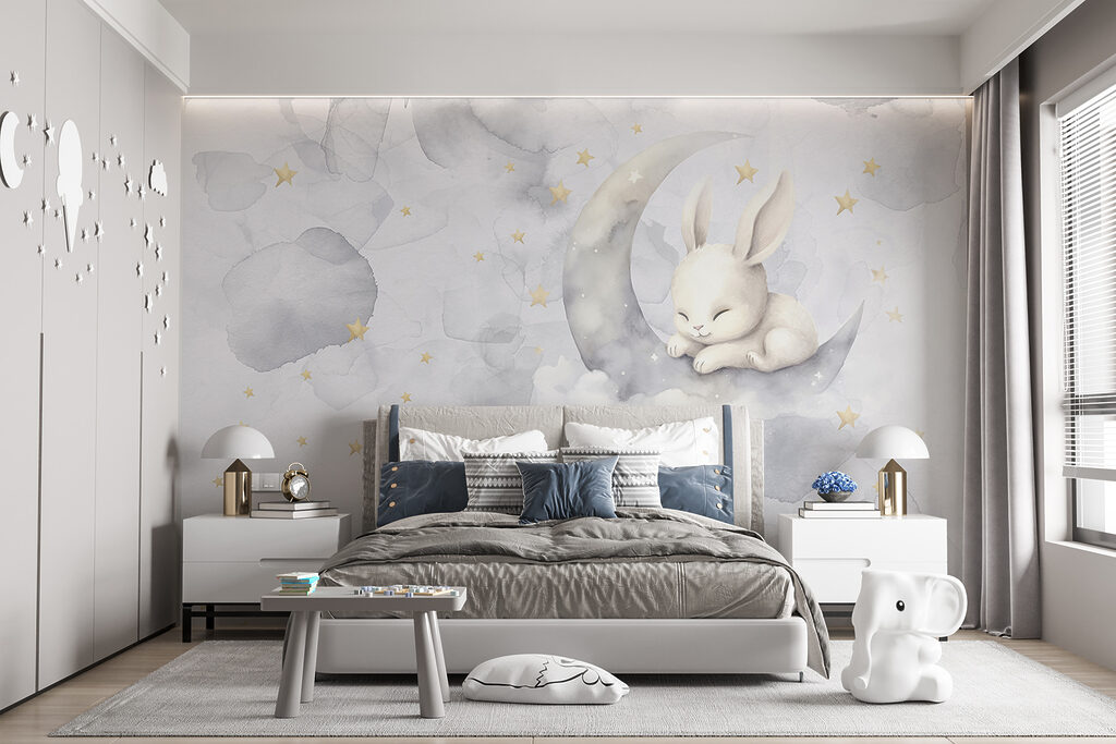 A rabbit on the moon A rabbit on the moon