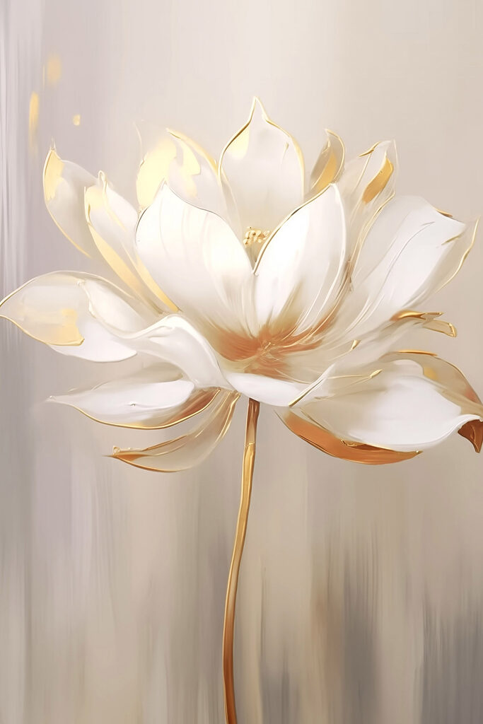 Elegant bloom in soft hues