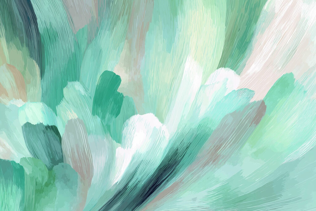 Soft hues blend in tranquil harmony