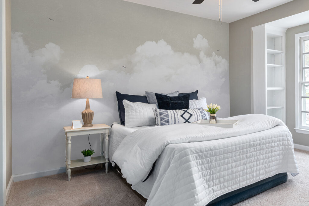 A white clouds in the sky