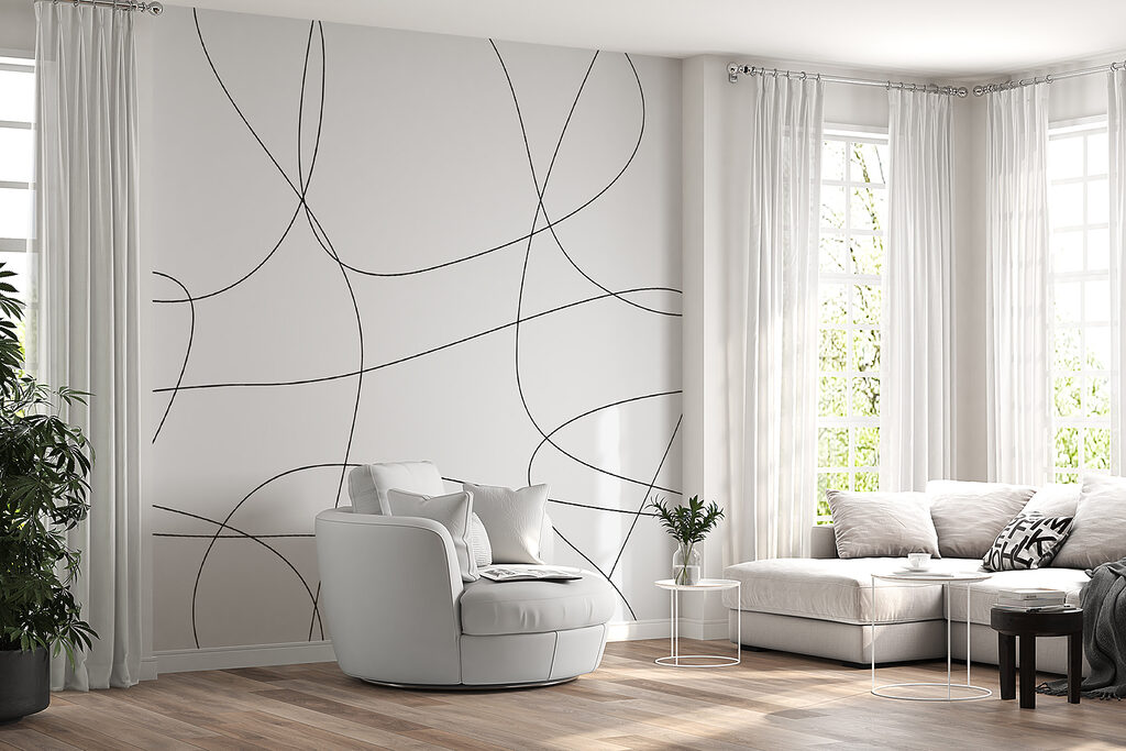 A black lines on a white background A black lines on a white background