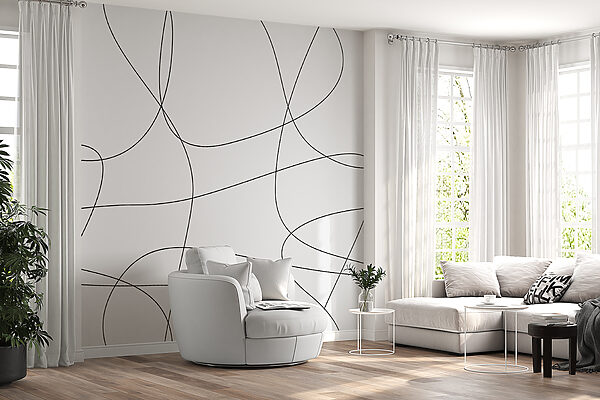 A black lines on a white background A black lines on a white background
