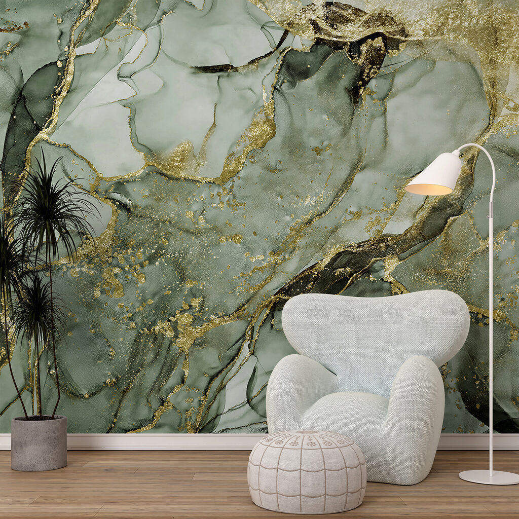 A close up of a painting A close up of a painting