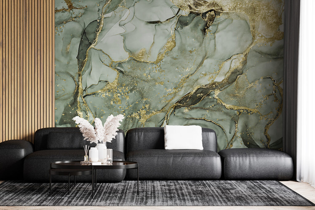 A close up of a painting A close up of a painting