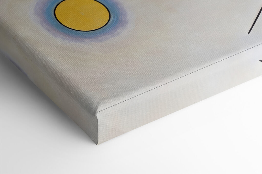 A painting of a variety of colors