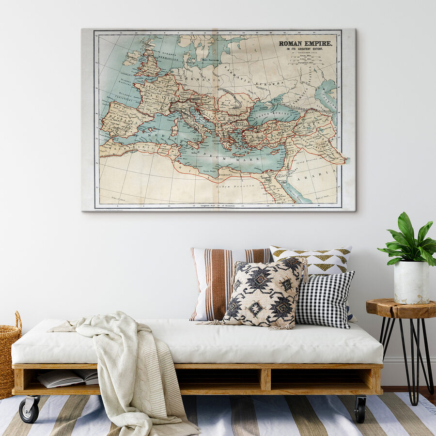 Mapa Europy z czerwonymi liniami Mapa Europy z czerwonymi liniami