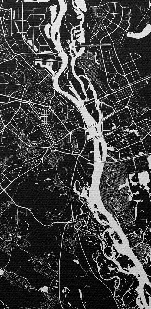 A map of a city