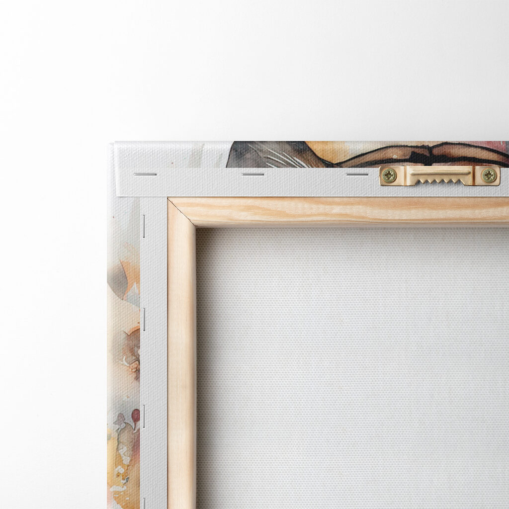 A painting of a tiger