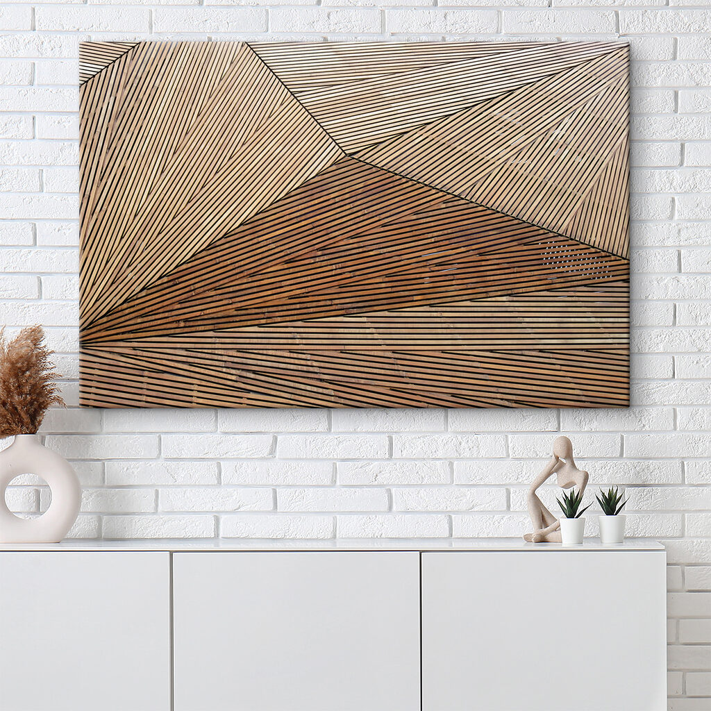 A close up of a wood floor