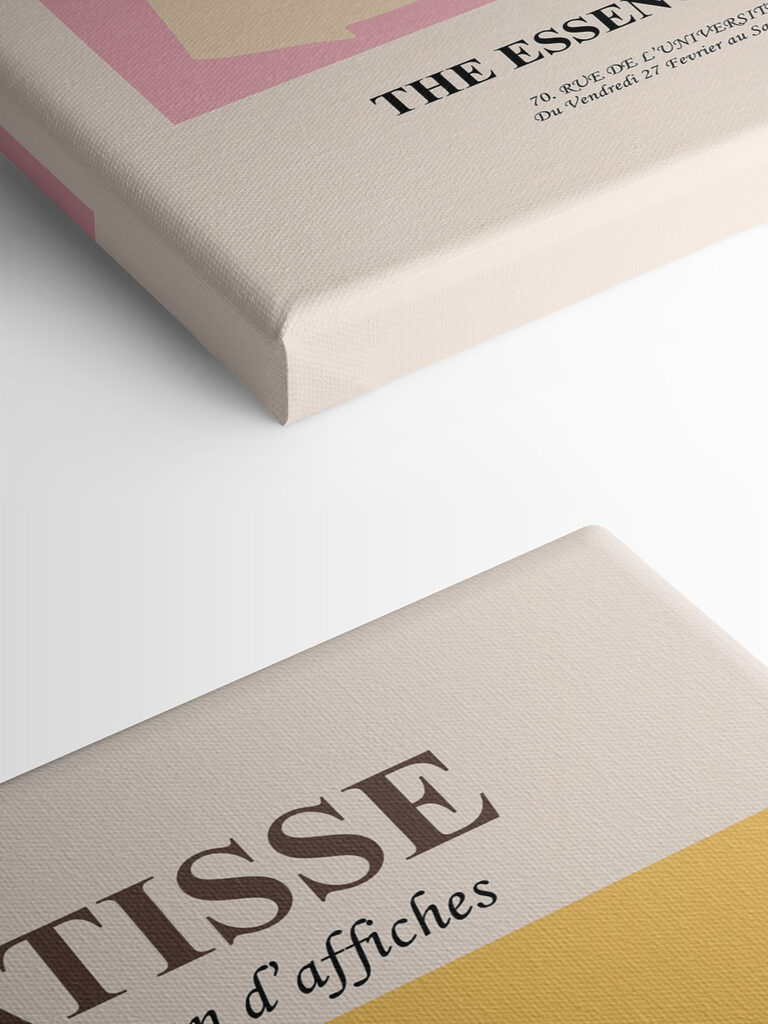 A drawing of a woman's face