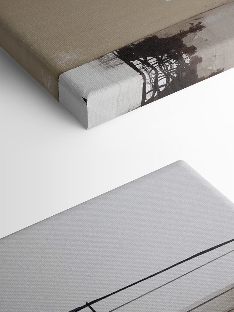 A painting of a landscape A painting of a landscape