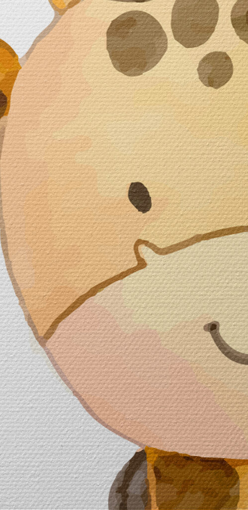 A giraffe with a white background A giraffe with a white background