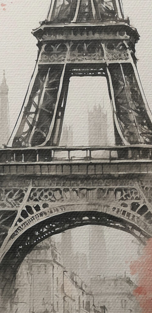 A street with cars and a tower A street with cars and a tower