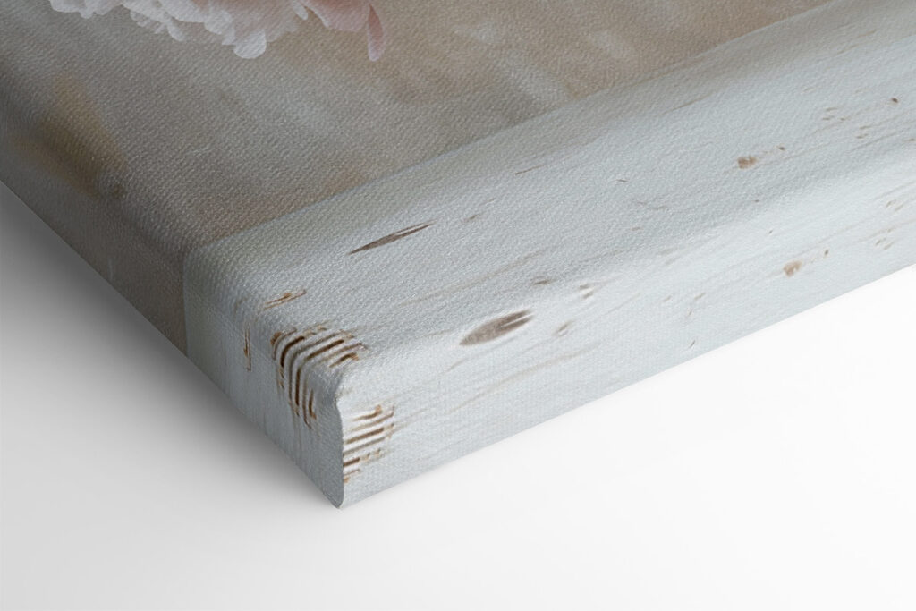 A vase of white flowers