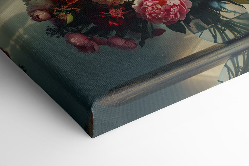 A vase of flowers on a table A vase of flowers on a table