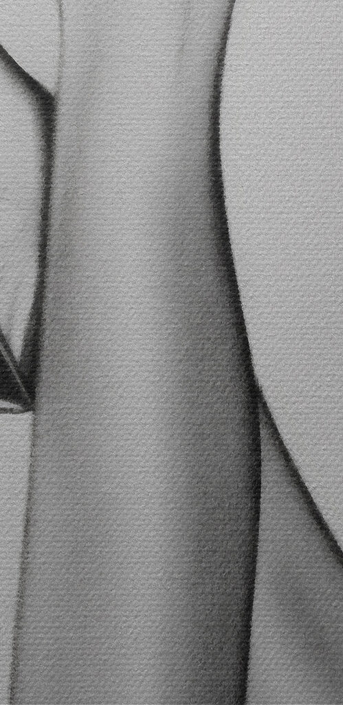 A drawing of a woman's legs and high heels