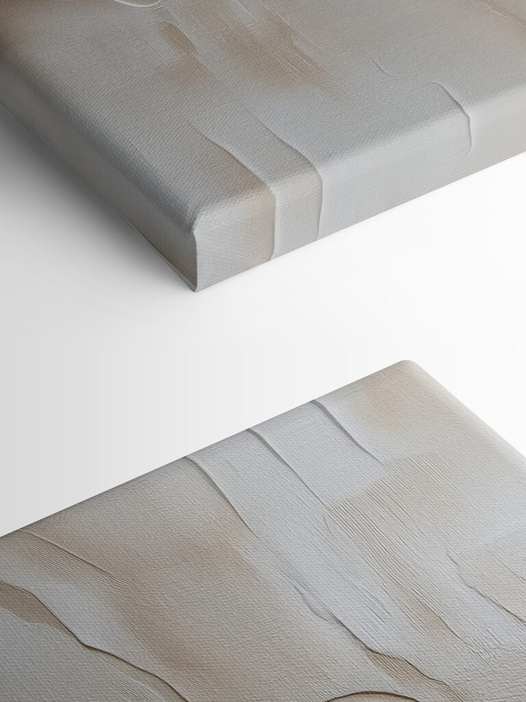 White and brown wavy lines White and brown wavy lines