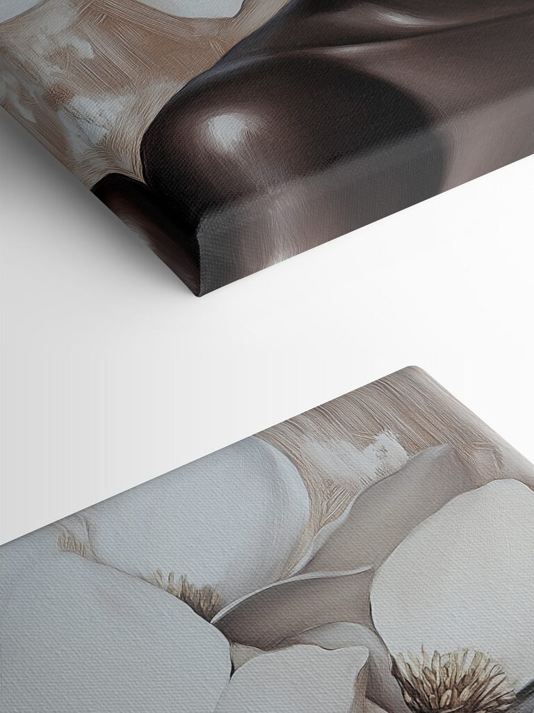 Woman with flowers in her hair Woman with flowers in her hair