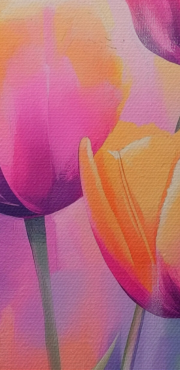 Malowanie tulipanów Malowanie tulipanów