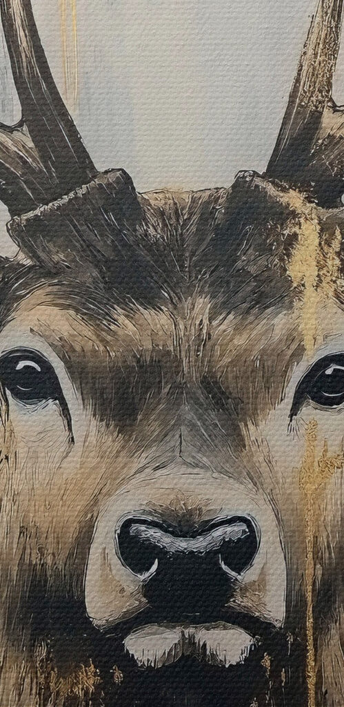 Painting of a deer