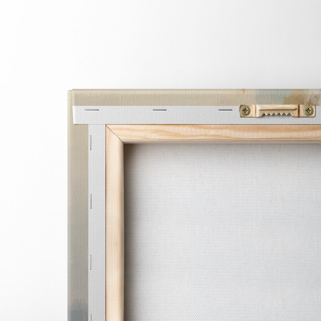 Painting of white flowers in a vase Painting of white flowers in a vase