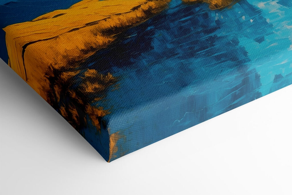 s43449pml 1024x683 - Obraz rzeki z górami i trawą - tegory