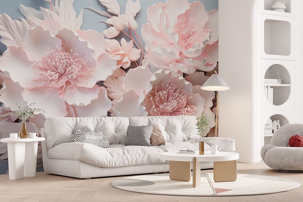 Group of white flowers