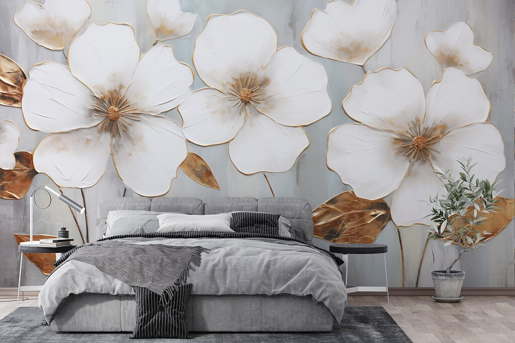 Delicate flowers with elegant accents