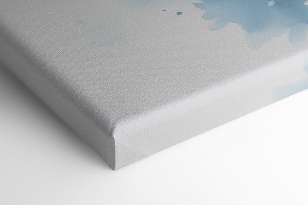 Two dolphins swimming in the water