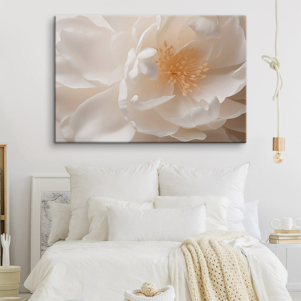 Delicate petals in soft hues