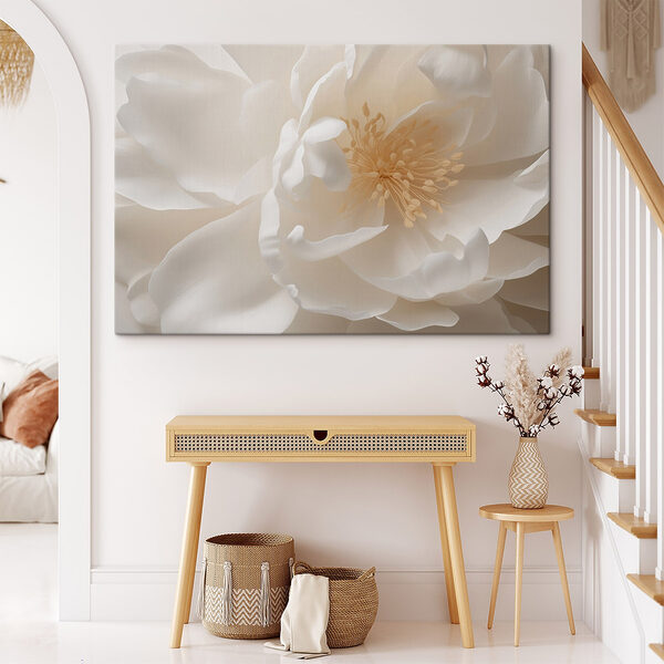 Delicate petals in soft hues